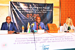 Ouverture du séminaire sur la promotion du civisme fiscal organisé par le CREDAF en collaboration avec la DGI.