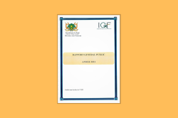Rapport Général Public 2021 de l'Inspection Générale des Finances (IGF)